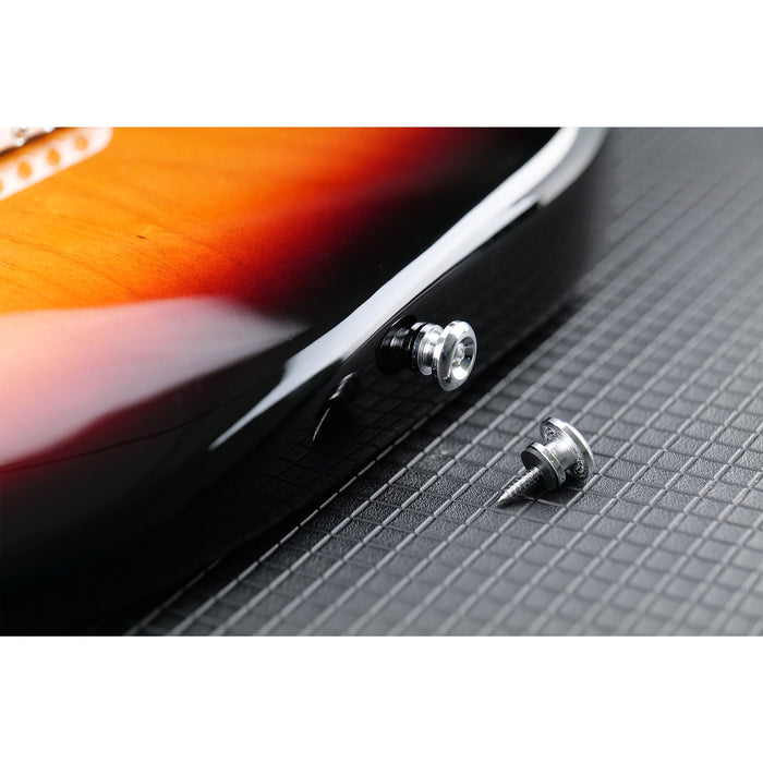 Application of musiclily basic oversized guitar strap buttons locks end pins mx0852 2p