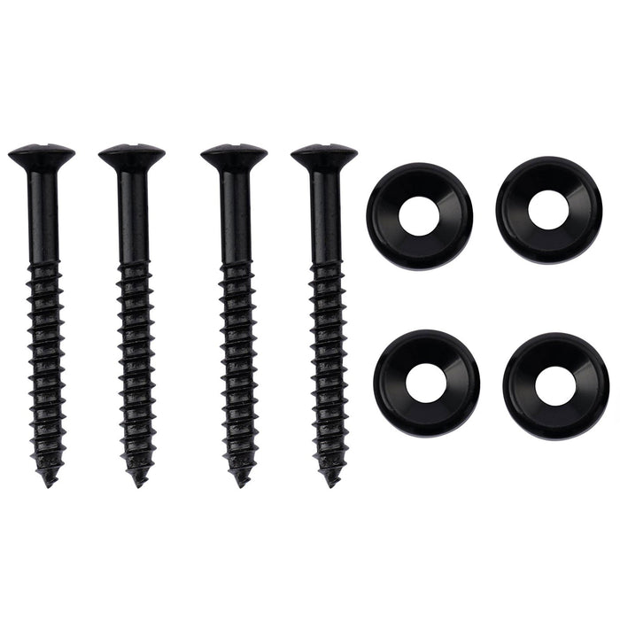 Part of musiclily basic steel electric guitar bass neck joint bushings and bolts mx0883 4p