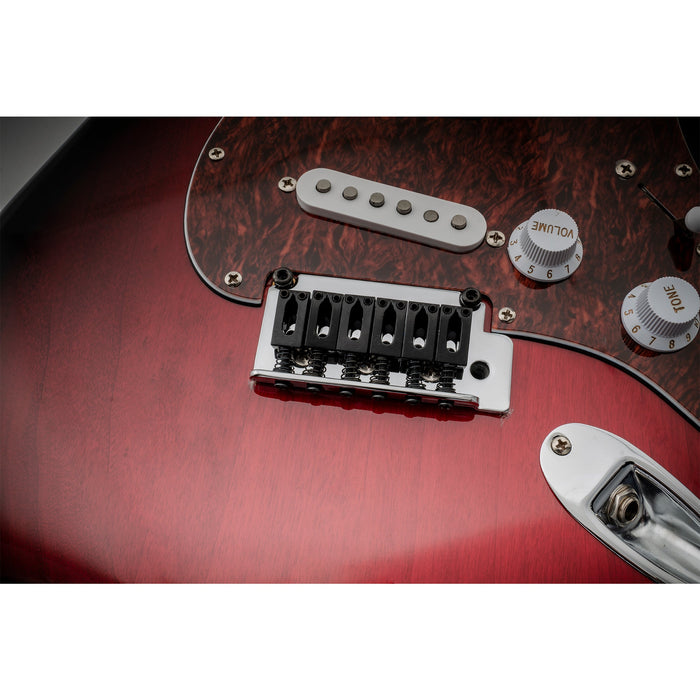 Application of musiclily basic 10 5mm rectangle tremolo guitar bridge saddles for electric guitar mx0884 6p