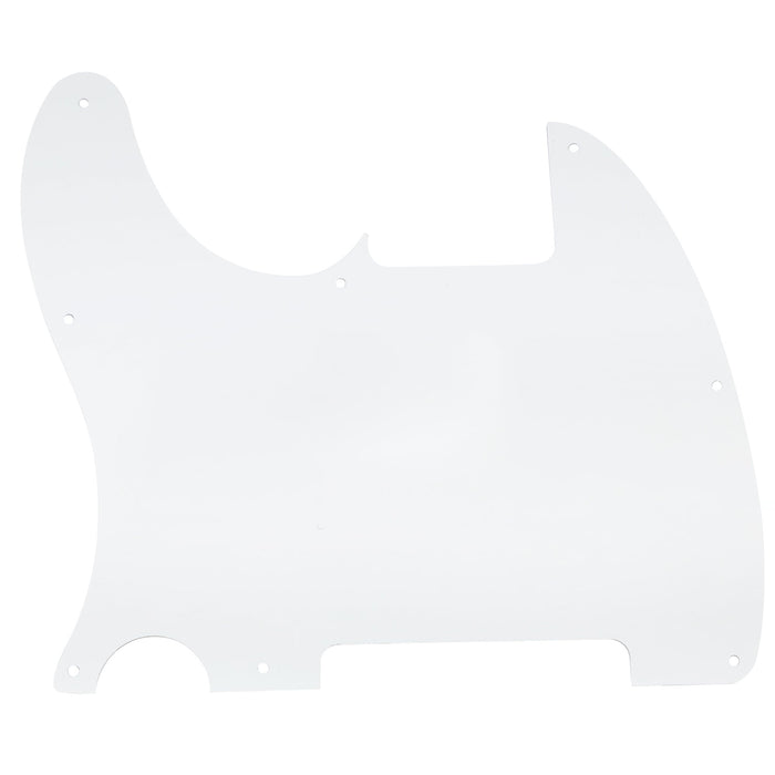 Part of musiclily pro 8 hole tele pickguard blank for fender usa mexican standard esquire guitar 3ply 4ply mx0958p