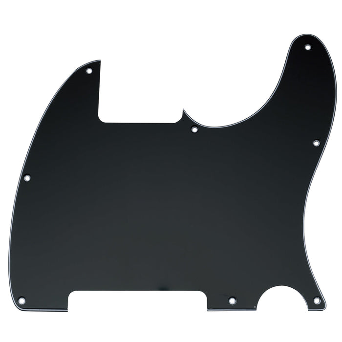 musiclily pro 8 hole tele pickguard blank for fender usa mexican standard esquire guitar 3ply 4ply mx0958p