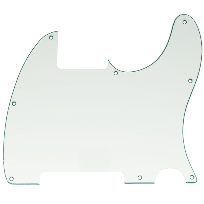 musiclily pro 8 hole tele pickguard blank for fender usa mexican standard esquire guitar 3ply 4ply mx0958p
