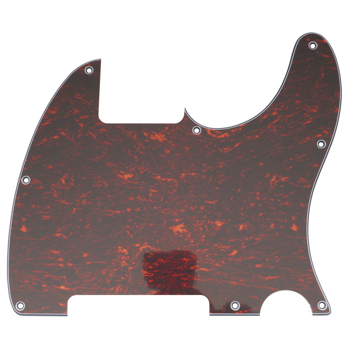 musiclily pro 8 hole tele pickguard blank for fender usa mexican standard esquire guitar 3ply 4ply mx0958p
