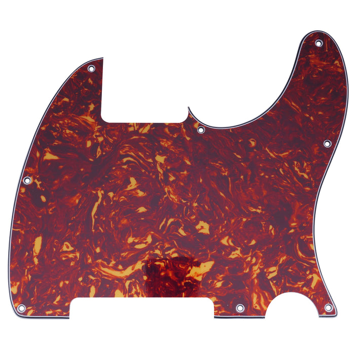 musiclily pro 8 hole tele pickguard blank for fender usa mexican standard esquire guitar 3ply 4ply mx0958p