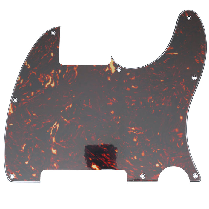 musiclily pro 8 hole tele pickguard blank for fender usa mexican standard esquire guitar 3ply 4ply mx0958p