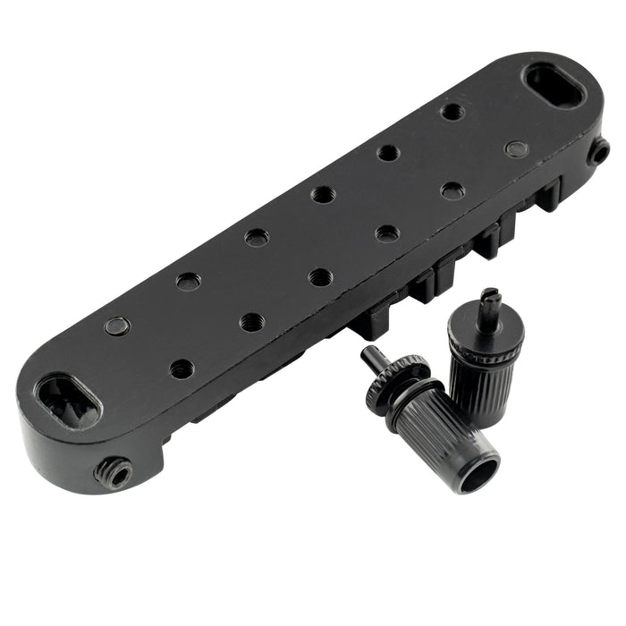 Part of musiclily basic 51 5mm2 1 32 inch roller locking tune o matic guitar bridge tunematic saddle for lp style electric guitar mx1005p