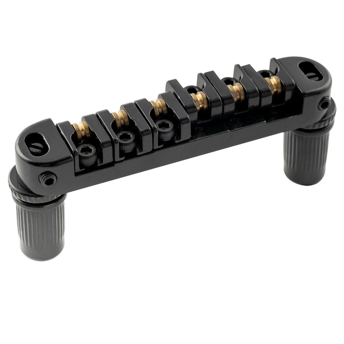 musiclily basic 51 5mm2 1 32 inch roller locking tune o matic guitar bridge tunematic saddle for lp style electric guitar mx1005p