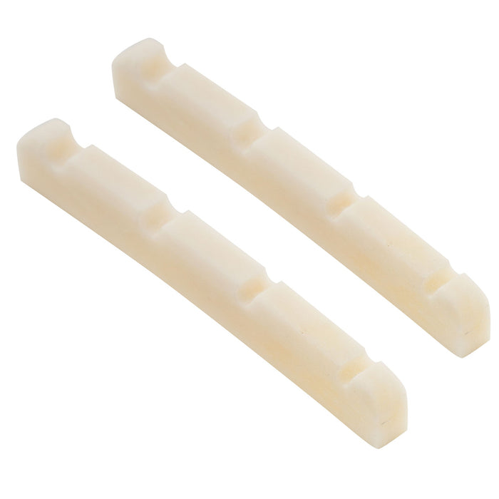 Part of musiclily pro slotted bone j bass nut with curved bottom for 4 string jazz bass 39 5x3 2x4 8mm mx1030 2