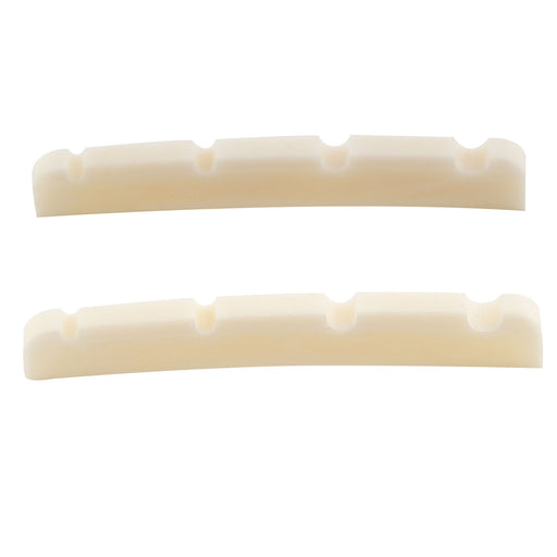 musiclily pro slotted bone j bass nut with curved bottom for 4 string jazz bass 39 5x3 2x4 8mm mx1030 2