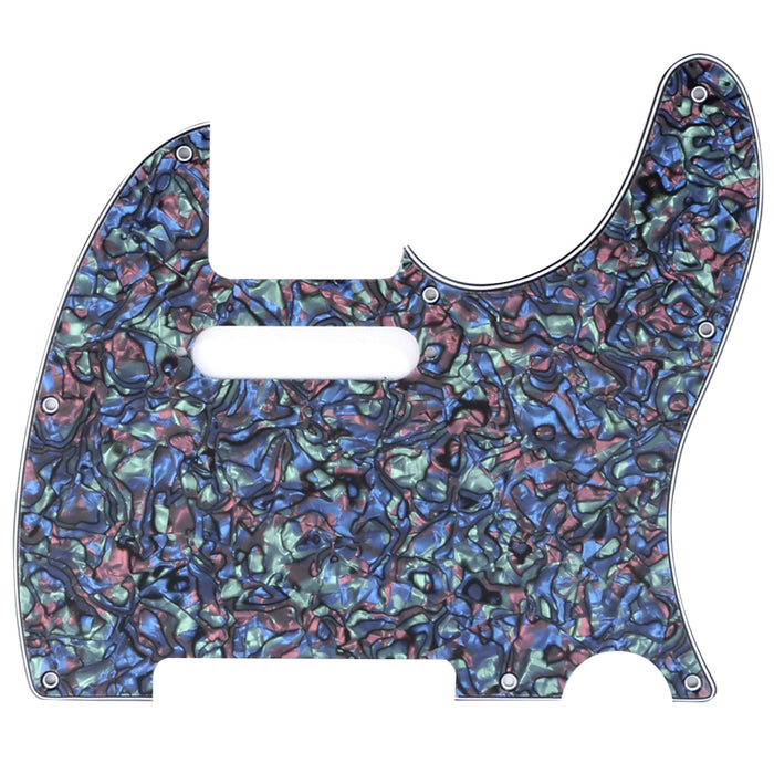 musiclily pro 8 hole tele guitar pickguard for usa mexican made fender standard telecaster modern style 1 3 4 ply mx0220p