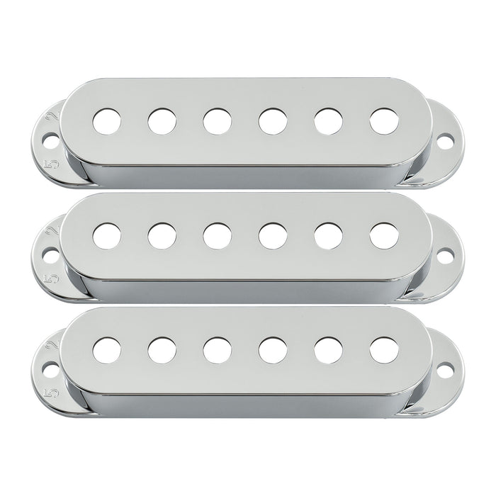 musiclily basic 52mm plastic strat style guitar single coil pickup covers set mx1079cr 3