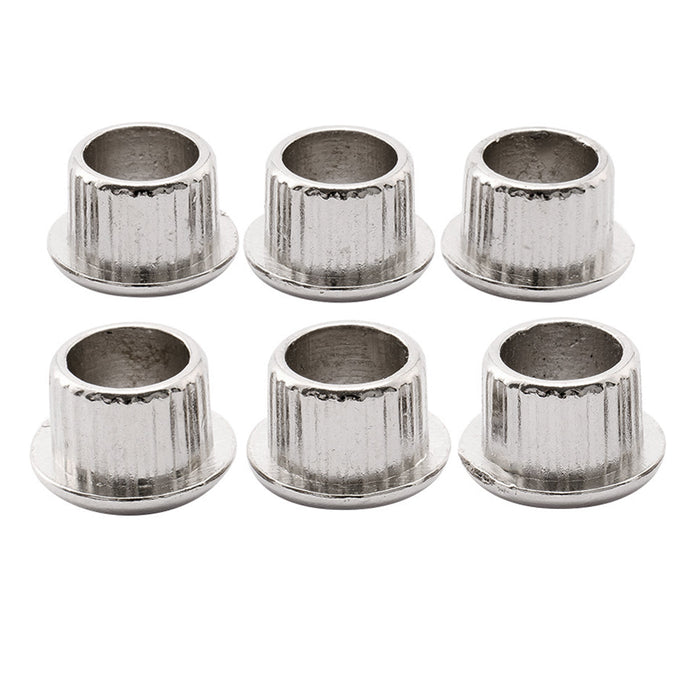Musiclily Pro 8mm Bushing per Chitarra Elettrica Tuner Semichiusi Testine di Regolazione, Set da 6