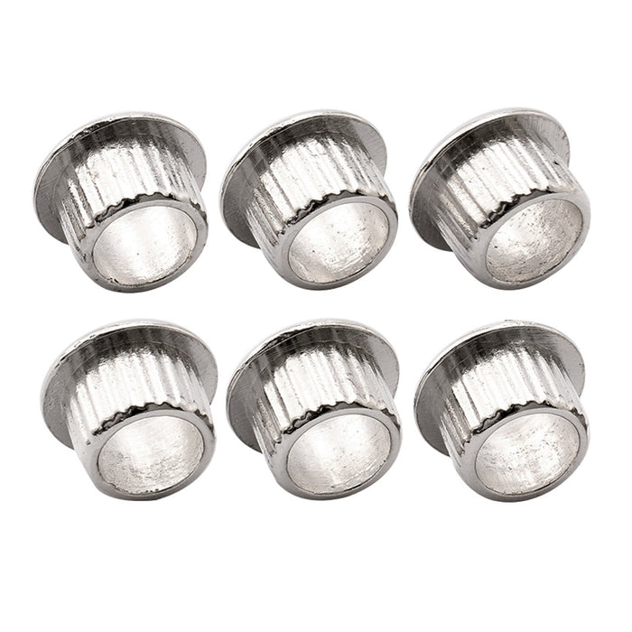 Musiclily Pro 8mm Bushing per Chitarra Elettrica Tuner Semichiusi Testine di Regolazione, Set da 6