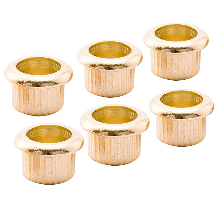 musiclily pro 8mm bushing for electric guitar semiclosed tuners tuning pegs machine heads mx1137 6p, gold
