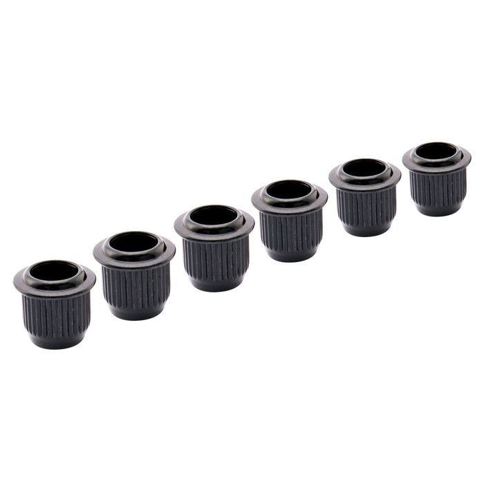 musiclily pro 9mm bushing for electric guitar vintage style tuners tuning pegs machine heads mx1139 6p, black