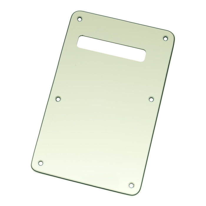 Musiclily Pro STタイプバックプレート モダンスタイル USA/メキシコFender Stratストラトエレキギター用 3プライ ホワイト