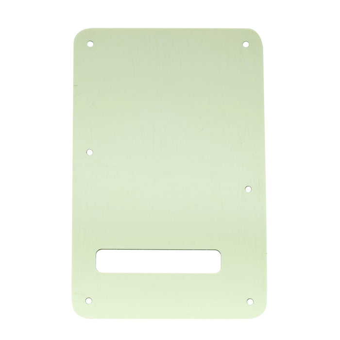 Musiclily Pro STタイプバックプレート モダンスタイル USA/メキシコFender Stratストラトエレキギター用 3プライ ホワイト