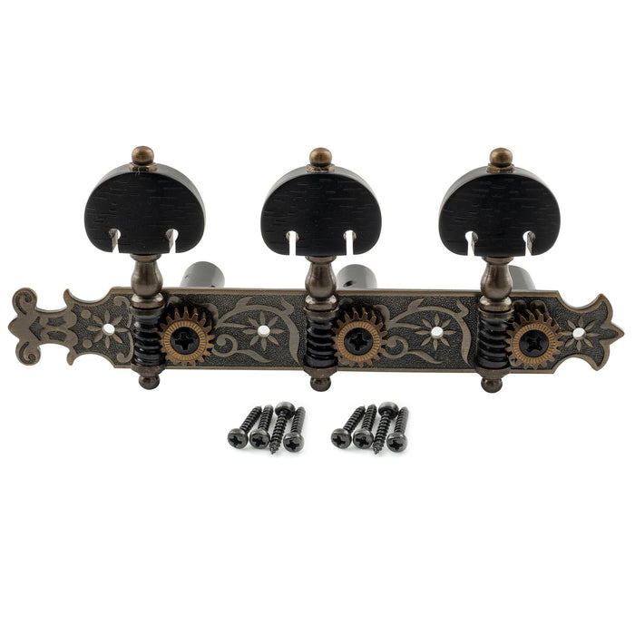 Part of musiclily pro 3 3 bouchet style classical guitar tuning keys machine heads tuners set mx1168p