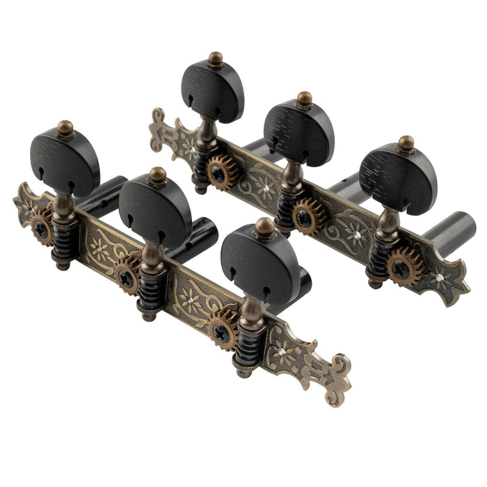 musiclily pro 3 3 bouchet style classical guitar tuning keys machine heads tuners set mx1168p