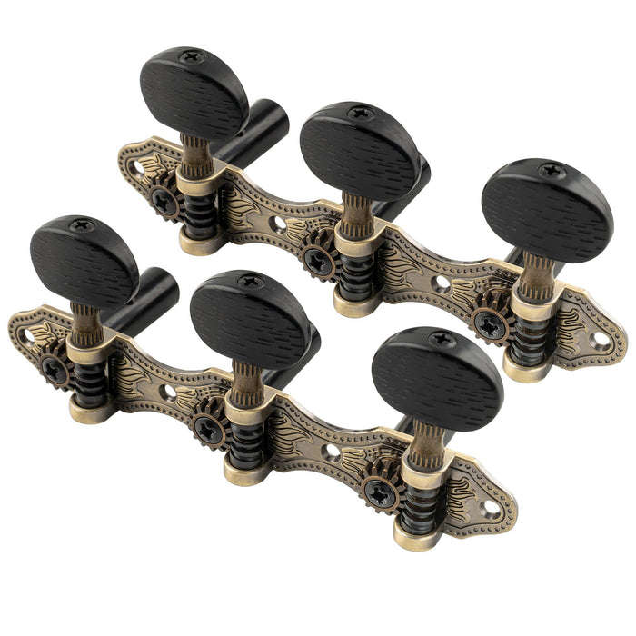 musiclily pro 3 3 baker style classical guitar tuning keys machine heads tuners set mx1169p