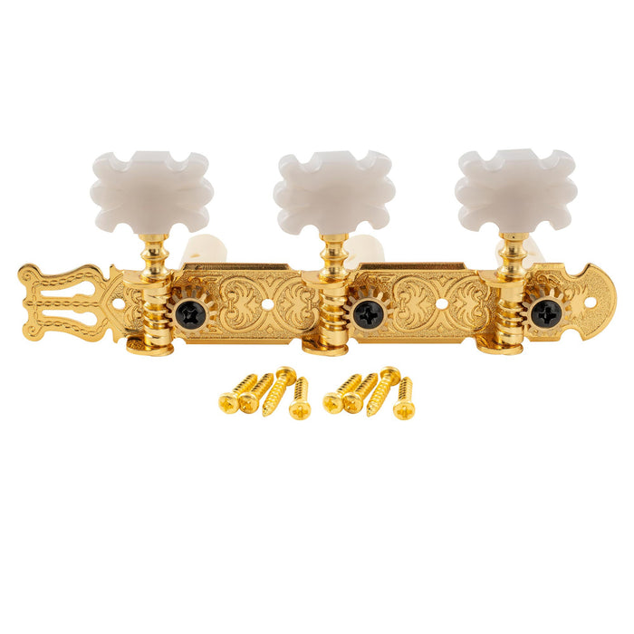 Part of musiclily pro 3 3 lyra classical guitar tuners tuning machines heads pegs keys mx1170p