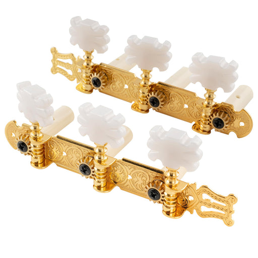 musiclily pro 3 3 lyra classical guitar tuners tuning machines heads pegs keys mx1170p