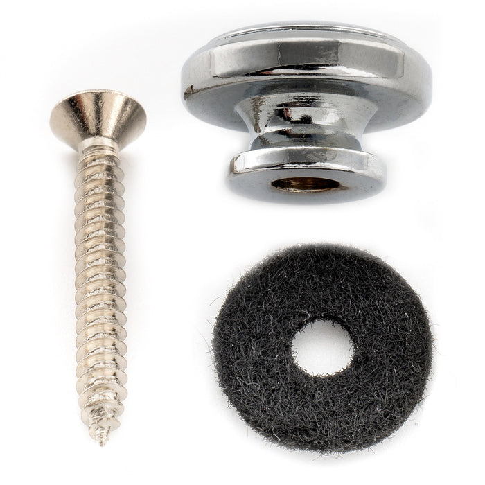 musiclily pro metal guitar strap buttons end pins for electric guitar mx1284cr 4 details