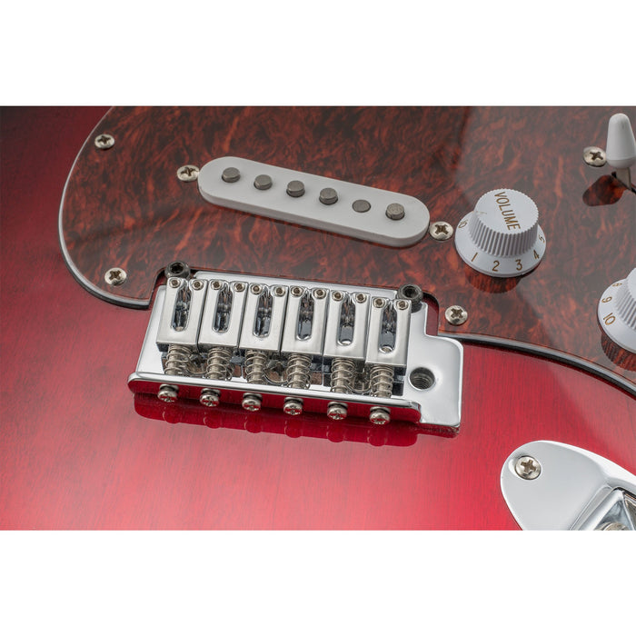 Application of musiclily pro 10 5mm modern style guitar bridge saddle set for strat or tele style mx1306cr 6