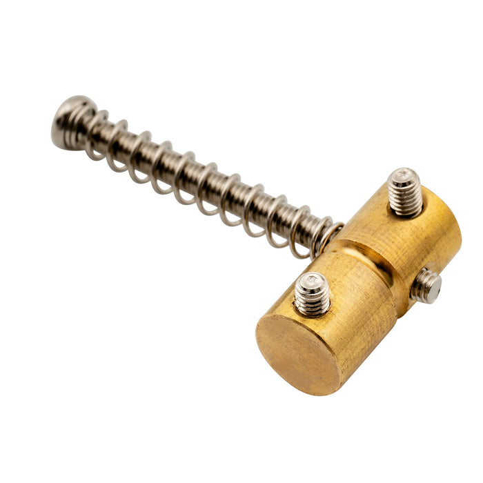 musiclily pro 19mm brass bass bridge saddle set for 4 string precision jazz bass mx1312cr 4 details