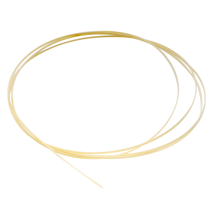 musiclily basic 1650x1 5x0 5mm plastic binding for acoustic classical guitar mx1325p, mint ivory color