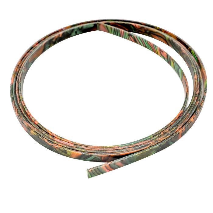 musiclily basic plastic guitar binding 1650 6 1 5mm m489p, green pearl
