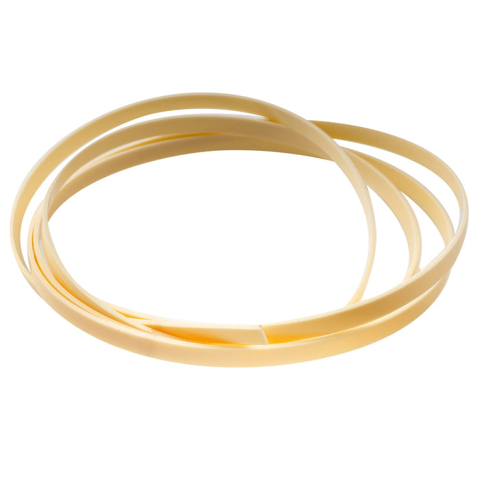 musiclily basic 1650x7x1 5mm plastic acoustic classical guitar binding mx1329p, mint ivory color