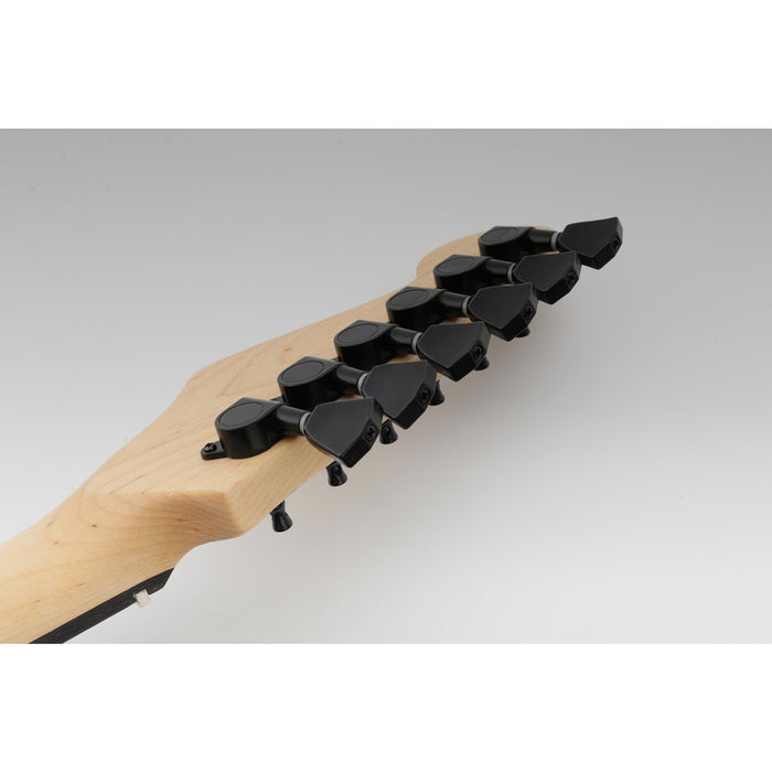 Application of musiclily pro 6 in line guitar sealed tuners tuning keys pegs machine heads set for fender strat tele style guitar keystone button mx1346bk 6