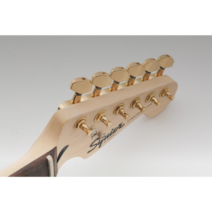 Usage show of musiclily pro 6 in line 15 1 ratio 2 pin full sealed machine heads tuners tuning pegs keys with hex button for sq strat tele style electric guitar mx1350 6p