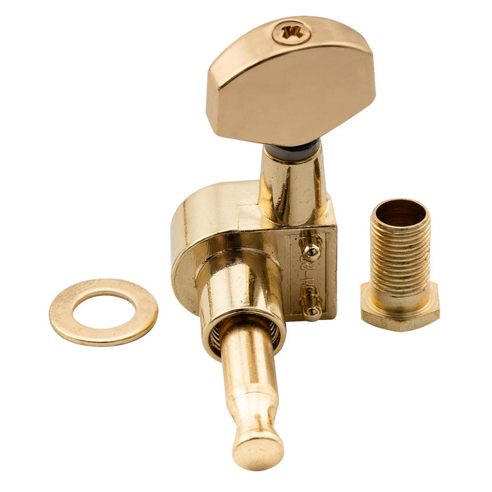 detail of musiclily pro 6 in line 15 1 ratio 2 pin full sealed machine heads tuners tuning pegs keys with hex button for sq strat tele style electric guitar mx1350 6p