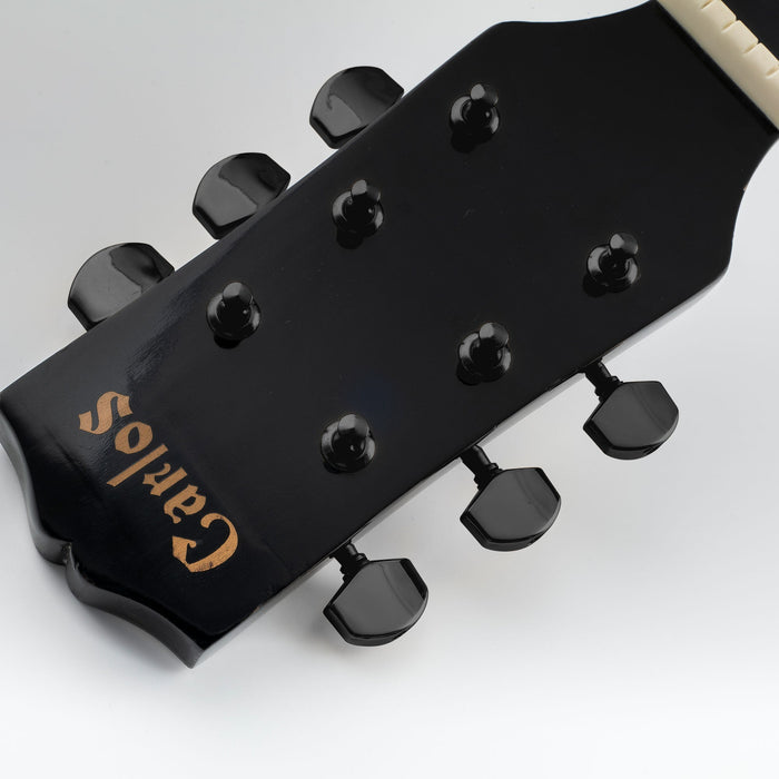 Application of musiclily pro 3r3l 15 1 ratio semi closed machine heads tuners tuning pegs keys with big hex button for acoustic electric guitar mx1351 3mx1352 3p
