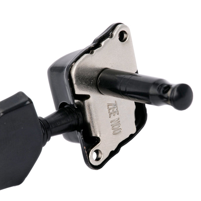 details of musiclily pro 3r3l 15 1 ratio semi closed machine heads tuners tuning pegs keys with big hex button for acoustic electric guitar mx1351 3mx1352 3p