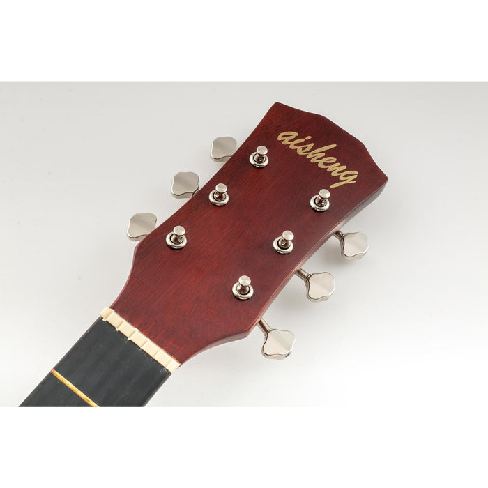 Usage show of musiclily pro 3 3 acoustic guitar tuners machine heads tuning keys pegs set mx1354nkp