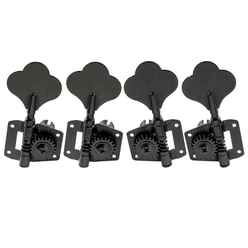 musiclily pro 2r2l 19 1 ratio open gear electric bass machine heads tuners tuning keys pegs for ibanez style mx1359 2mx1360 2p