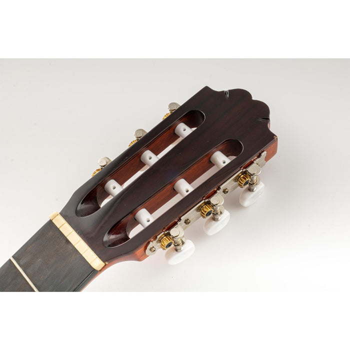 Application of musiclily pro 3 on a plate classical guitar machine heads tuning pegs keys tuners set oval button nickel