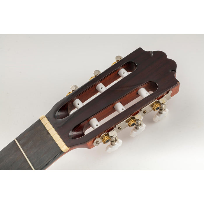 Application of musiclily pro 3 on a plate classical guitar machine heads tuning pegs keys tuners set butterfly button nickel