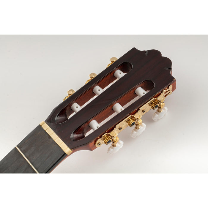 Usage show of musiclily pro 3 on a plate lyra style classical guitar machine heads butterfly button tuning pegs keys tuners set mx1365p