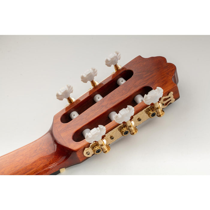 Application of musiclily pro 3 on a plate lyra style classical guitar machine heads butterfly button tuning pegs keys tuners set mx1365p