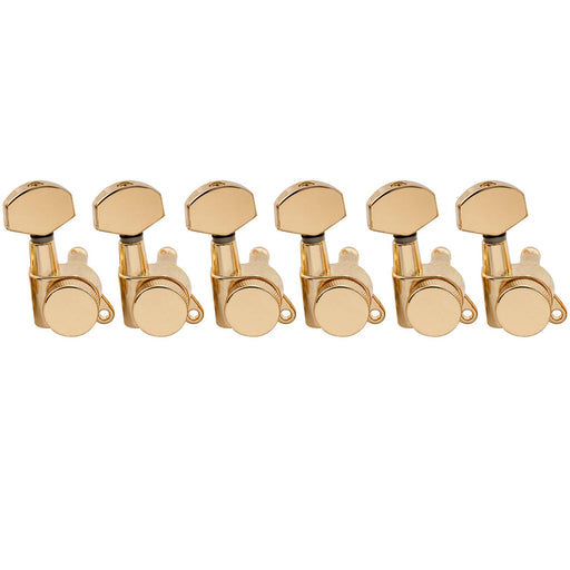 musiclily pro 6 in line guitar locking tuners tuning pegs keys machine heads set for strat tele style guitar mx1368 6p