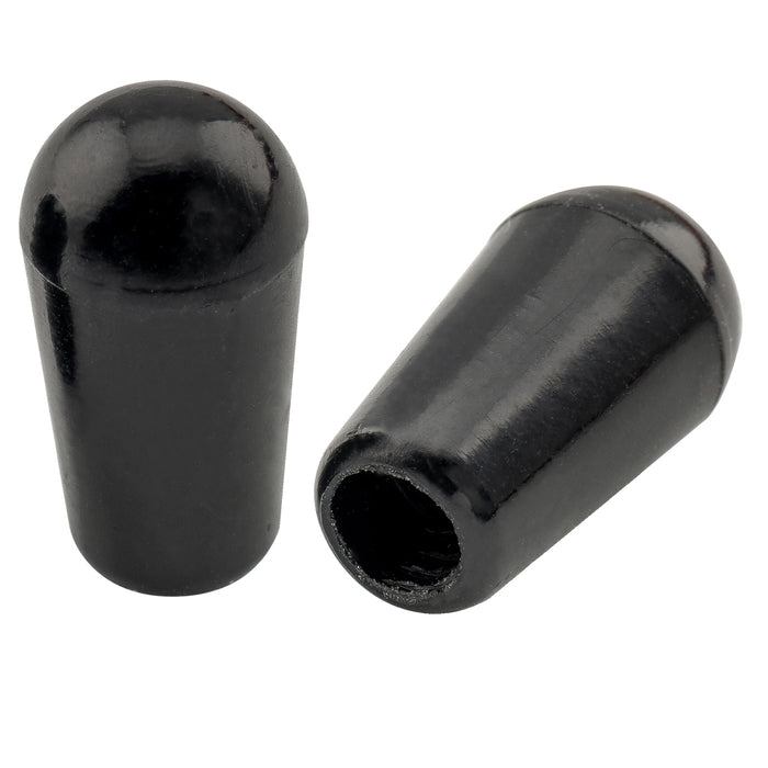musiclily pro inch size thread plastic guitar toggle pickup switch tips for lp style mx1372 2p, black