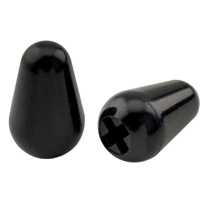 musiclily pro inch size guitar 5 way lever switch tips for usa fender strat tele style guitar mx1373 2p, black