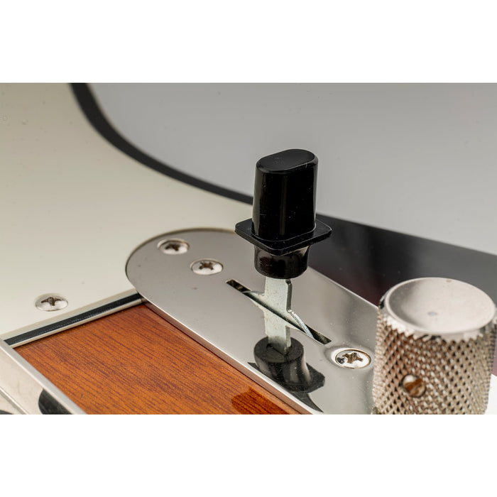 Application of musiclily pro inch size top hat guitar switch tips 3 way pickup selector switch knobs for usa fender tele style mx1376bk 2