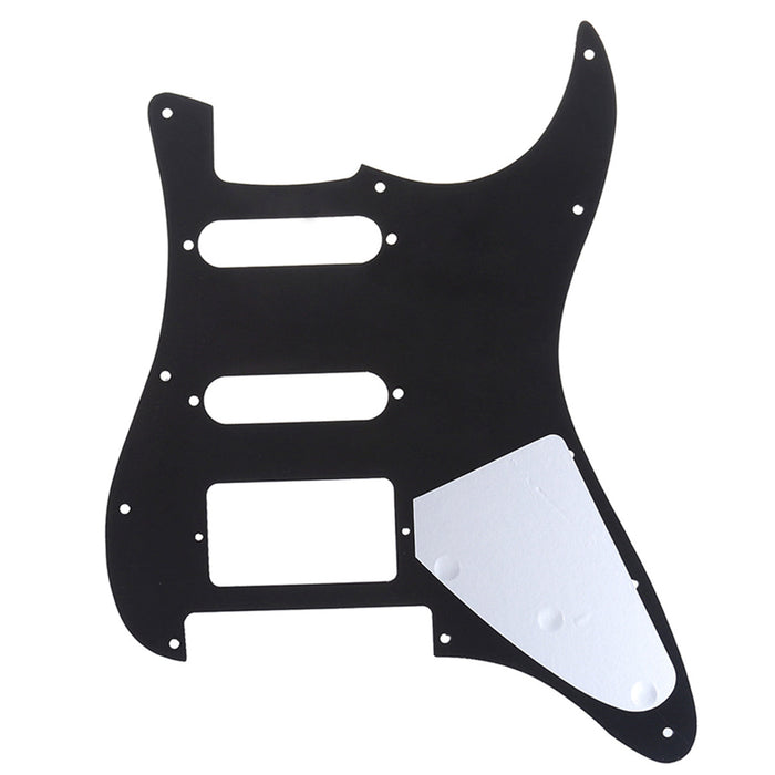Part of musiclily pro left handed 11 hole modern style strat hss guitar pickguard for american mexican stratocaster floyd rose bridge cut mx1381p