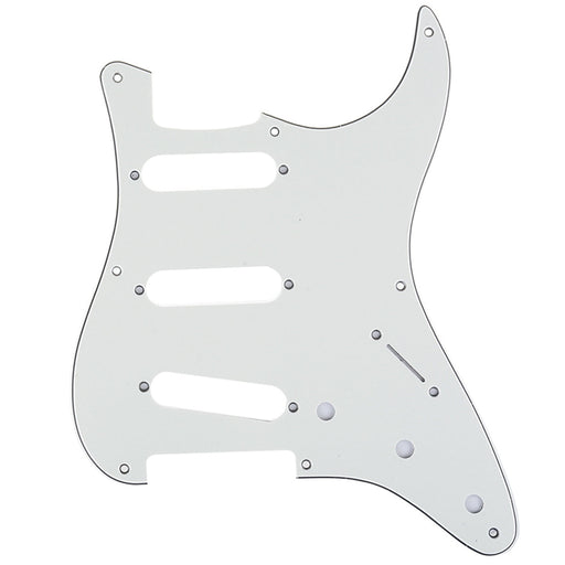 musiclily pro 8 hole 50s 57 vintage style strat sss guitar pickguard for american stratocaster mx1383p