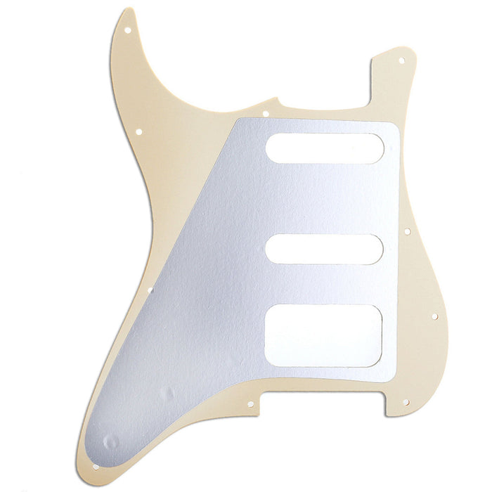 Part of musiclily pro 11 hole round corner hss guitar strat pickguard for usa mexican strat 3 screw humbucking mounting open pickup 3ply 4ply mx1384p